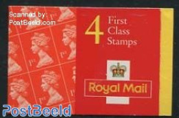 Great Britain 1997 Definitives Booklet, 4x1st, Walsall (photo), Mint NH, Stamp Booklets - Other & Unclassified