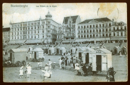 975 - BELGIQUE - BLANKENBERGHE - Les Hôtels De La Digue - Blankenberge