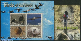 Liberia 2013 Birds Of The World 2 S/s, Mint NH, Nature - Birds - Birds Of Prey - Other & Unclassified
