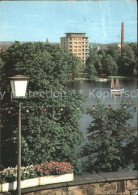 72237065 Karl-Marx-Stadt Schlossteich Mit Hochhaus Karl-Marx-Stadt - Chemnitz