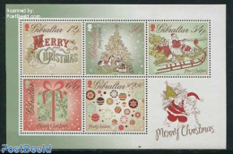 Gibraltar 2013 Christmas 5v M/s, Mint NH, Religion - Christmas - Kerstmis