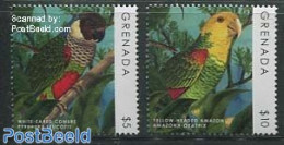 Grenada 2013 Definitives 2v, Parrots, Mint NH, Nature - Birds - Parrots - Other & Unclassified