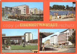 72237063 Eisenhuettenstadt 6. Wohnkomplex Am Froebelring Schwimmbad Leninallee S - Eisenhuettenstadt