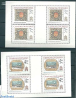 Czechoslovkia 1984 Bratislava 2 M/ss, Mint NH, Art - Paintings - Autres & Non Classés