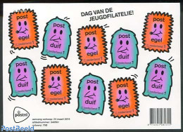 Netherlands 2014 Youth Philately M/s S-a, Mint NH, Nature - Hedgehog - Philately - Nuevos