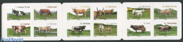 France 2014 Rinder 12v In Booklet S-a, Mint NH, Nature - Animals (others & Mixed) - Cattle - Stamp Booklets - Neufs