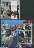 Saint Vincent 2013 Nelson Mandela 2 S/s, Mint NH, History - Nobel Prize Winners - Politicians - Nelson Mandela - Prix Nobel