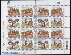 Cyprus 1998 WWF, Mouflon M/s, Mint NH, Nature - Animals (others & Mixed) - World Wildlife Fund (WWF) - Neufs