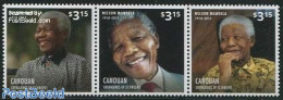 Saint Vincent & The Grenadines 2013 Canouan, Nelson Mandela 3v [::], Mint NH, History - Nobel Prize Winners - Politici.. - Nobel Prize Laureates