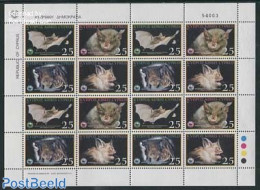 Cyprus 2003 WWF, Bats M/s, Mint NH, Nature - Animals (others & Mixed) - Bats - World Wildlife Fund (WWF) - Unused Stamps