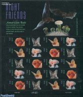 United States Of America 2002 Bats M/s With 5 Sets, Mint NH, Nature - Animals (others & Mixed) - Bats - Nuevos