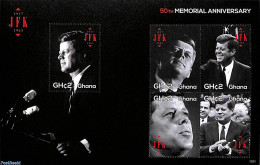 Ghana 2013 John F. Kennedy 5v M/s, Mint NH, History - American Presidents - Politicians - Autres & Non Classés