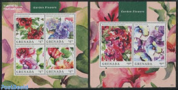 Grenada 2014 Flowers 2 S/s, Mint NH, Nature - Flowers & Plants - Autres & Non Classés