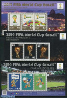 Japan 2014 Worldcup Football 3 S/s, Mint NH, Sport - Football - Nuevos