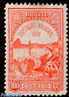 Brazil 1908 Country Exposition 1v, Unused (hinged) - Unused Stamps