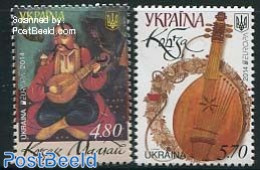 Ukraine 2014 Europa, Music Instruments 2v, Mint NH, History - Performance Art - Europa (cept) - Music - Musical Instru.. - Musique