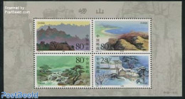 China People’s Republic 2000 Mountains S/s, Mint NH, Sport - Mountains & Mountain Climbing - Unused Stamps