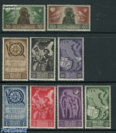 Italy 1946 Polish Corps 9v, Mint NH, History - Performance Art - Religion - Various - Coat Of Arms - Decorations - Mil.. - Altri & Non Classificati