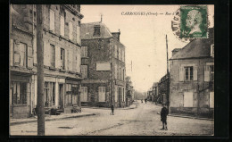 CPA Carrouges, Une Rue  - Carrouges