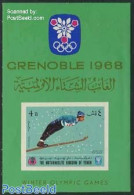 Yemen, Kingdom 1968 Olympic Winter Games S/s, Mint NH, Sport - Olympic Winter Games - Skiing - Sci