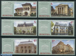 Romania 2014 555 Years Bucarest 6v+tabs, Mint NH, Art - Architecture - Nuovi