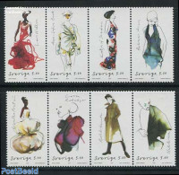 Sweden 2007 Fashion 8v, Mint NH, Art - Fashion - Nuevos