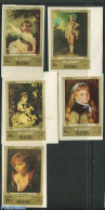 Fujeira 1972 Children Day, Paintings 5v, Imperforated, Mint NH, Art - Modern Art (1850-present) - Paintings - Fudschaira
