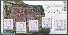 Netherlands 2015 Beautiful Netherlands, Elburg 5v M/s, Mint NH, Art - Castles & Fortifications - Unused Stamps