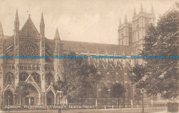 R103601 London. Westminster Abbey. North Front. J. J. Corbyn. 1910 - Autres & Non Classés