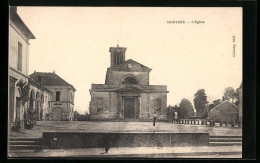 CPA Mortrée, L`Eglise  - Other & Unclassified
