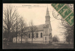 CPA Saint-Christophe-le-Jajolet, L`Église  - Other & Unclassified