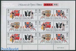 Macao 1998 Chinese Opera M/s, Mint NH, Performance Art - Ungebraucht