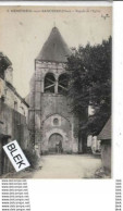 18 . Cher  :  Ménéstréol Sous Sancerre  : Facade  De  L ' église . - Otros & Sin Clasificación