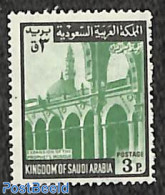 Saudi Arabia 1969 3P, WM2, Browngrey/green, Stamp Out Of Set, Mint NH - Arabia Saudita