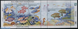 Marshall Islands 2015 Reef Life 7v M/s, Mint NH, Nature - Fish - Peces