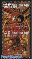 Gibraltar 2015 Year Of The Goat 2v [:], Mint NH, Nature - Various - Cattle - New Year - Nouvel An