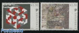 Singapore 2014 Joint Issue Liechtenstein 2v, Mint NH, Various - Joint Issues - Emissions Communes