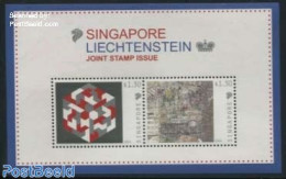 Singapore 2014 Joint Issue Liechtenstein S/s, Mint NH, Various - Joint Issues - Emisiones Comunes