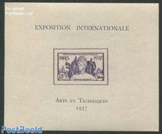 French Indochina 1937 World Expo Paris S/s, Unused (hinged), Various - World Expositions - Other & Unclassified