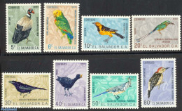 El Salvador 1963 Birds 8v, Mint NH, Nature - Birds - El Salvador