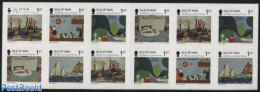 Isle Of Man 2015 The Millennium Of Tynwald Tapestry Booklet, Mint NH, Health - History - Nature - Transport - Various .. - Alimentation