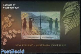 New Zealand 2015 ANZAC S/s, Joint Issue Australia, Mint NH, History - Various - Militarism - Joint Issues - World War I - Neufs