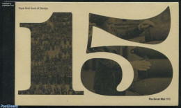 Great Britain 2015 The Great War 1915 Prestige Booklet, Mint NH, History - Nature - Sport - Militarism - Flowers & Pla.. - Ungebraucht