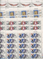 Cyprus 1990 European Tourism 4 M/s, Mint NH, History - Nature - Religion - Science - Various - Europa Hang-on Issues -.. - Unused Stamps