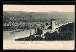 AK Oberlahnstein, Schloss Stolzenfels Mit Ortsansicht  - Other & Unclassified