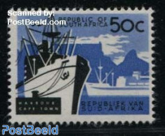 South Africa 1961 50c, WM Mult. COA, Stamp Out Of Set, Mint NH, Transport - Ships And Boats - Ongebruikt