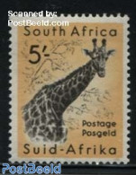 South Africa 1954 5Sh, Stamp Out Of Set, Mint NH, Nature - Animals (others & Mixed) - Wild Mammals - Unused Stamps