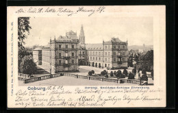 AK Coburg, Herzogl. Residenz-Schloss Ehrenburg  - Andere & Zonder Classificatie