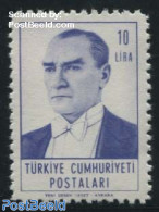 Türkiye 1961 10L, Stamp Out Of Set, Mint NH - Andere & Zonder Classificatie