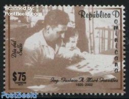 Dominican Republic 2015 Stamp Day 1v, Mint NH, Stamp Day - Tag Der Briefmarke
